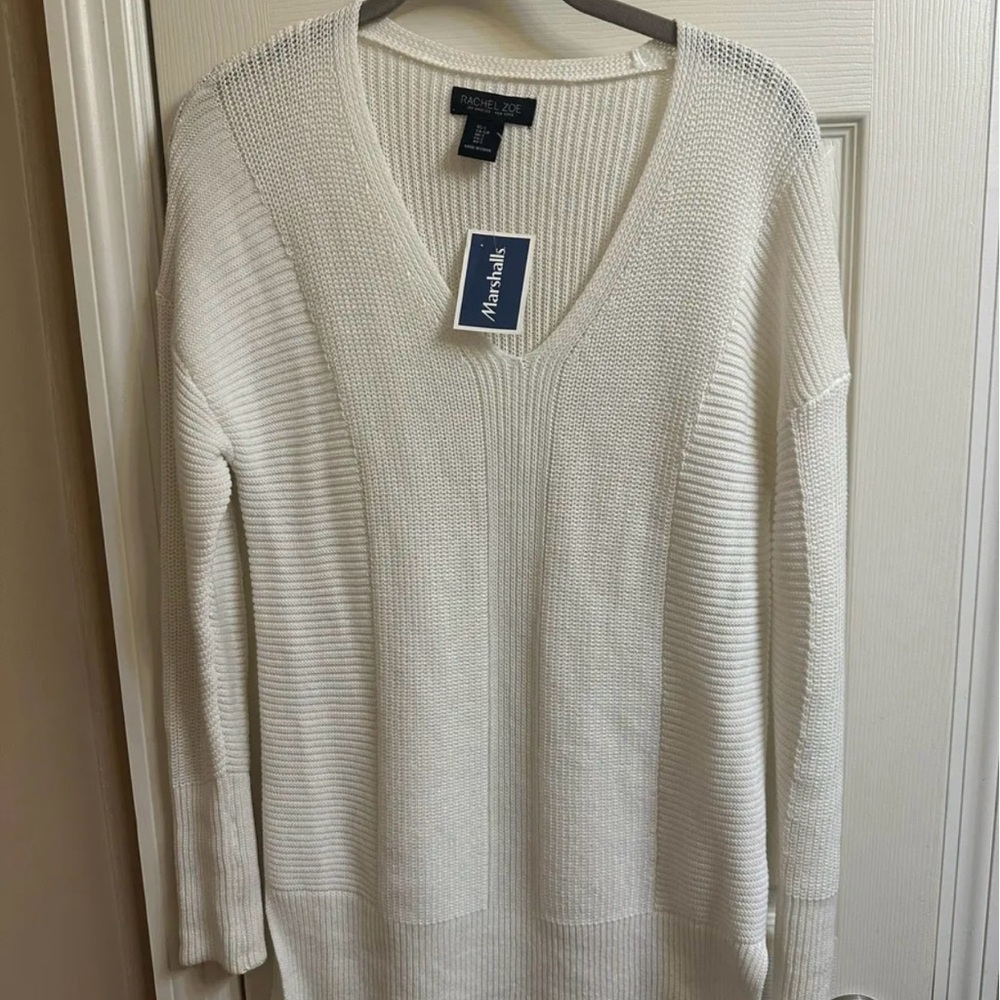 Rachel Zoe White Knit Top